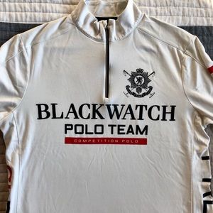 Polo Ralph Lauren Blackwatch White Zip up Sweater